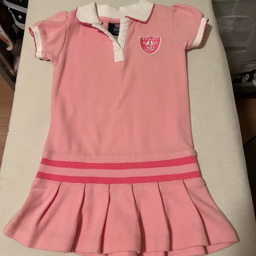 Raiders Pink Polo Dress